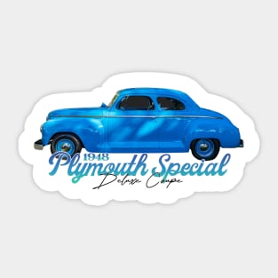 1948 Plymouth Special Deluxe Coupe Sticker